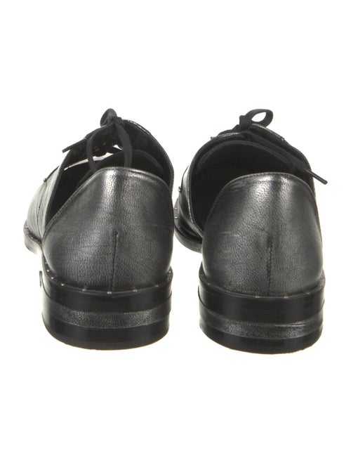 Freda Salvador Leather Studded Accents D'Orsay Flats