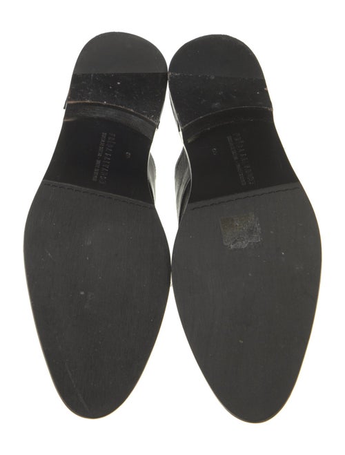 Freda Salvador Leather Studded Accents D'Orsay Flats