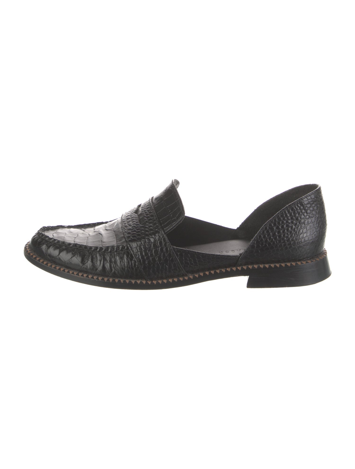 Freda Salvador Leather D'Orsay Flats