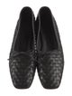 Freda Salvador Leather Bow Accents Loafers