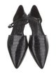 Freda Salvador Crocodile Animal Print D'Orsay Flats