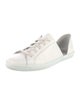 Freda Salvador Leather Cutout Accent Sneakers