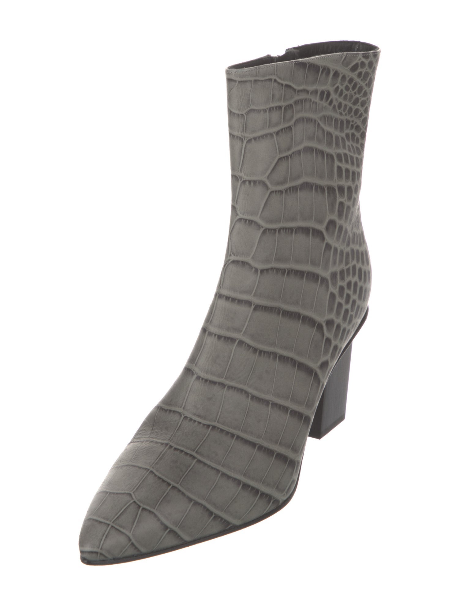 Freda Salvador Leather Animal Print Boots