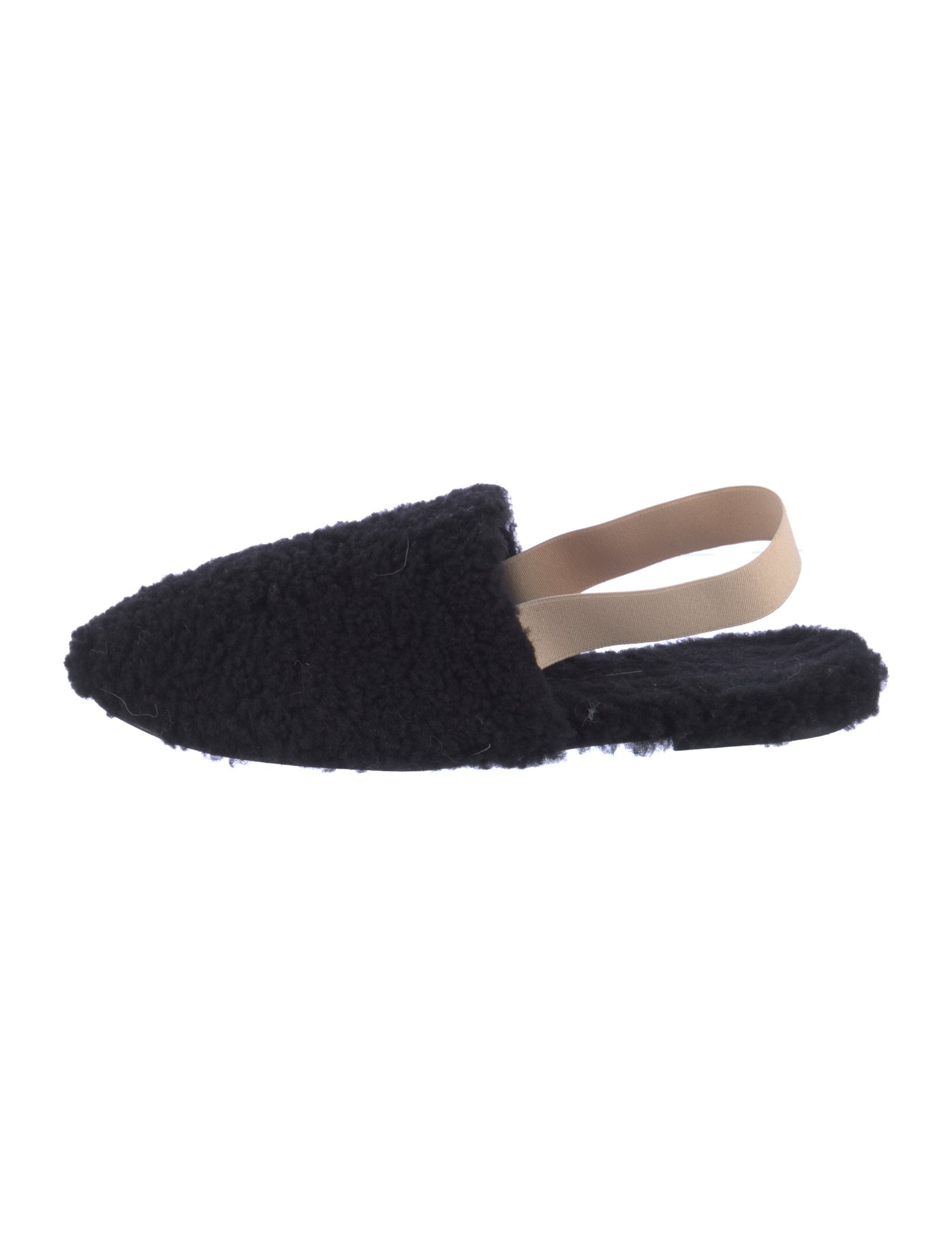 Freda Salvador Shearling Slingback Flats