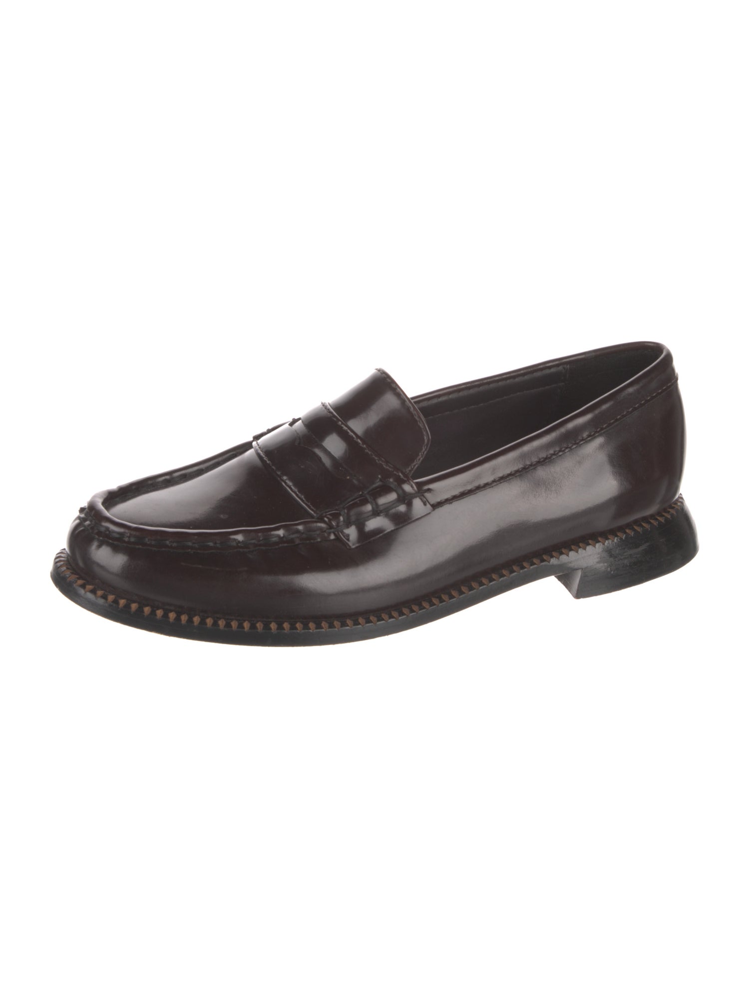 Freda Salvador Patent Leather Loafers
