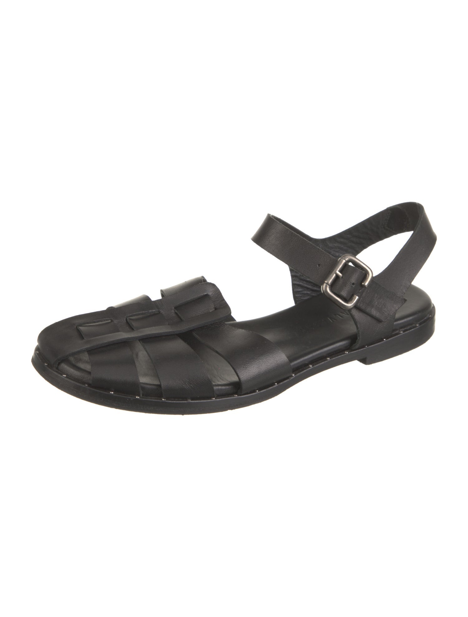 Freda Salvador Leather Slingback Sandals