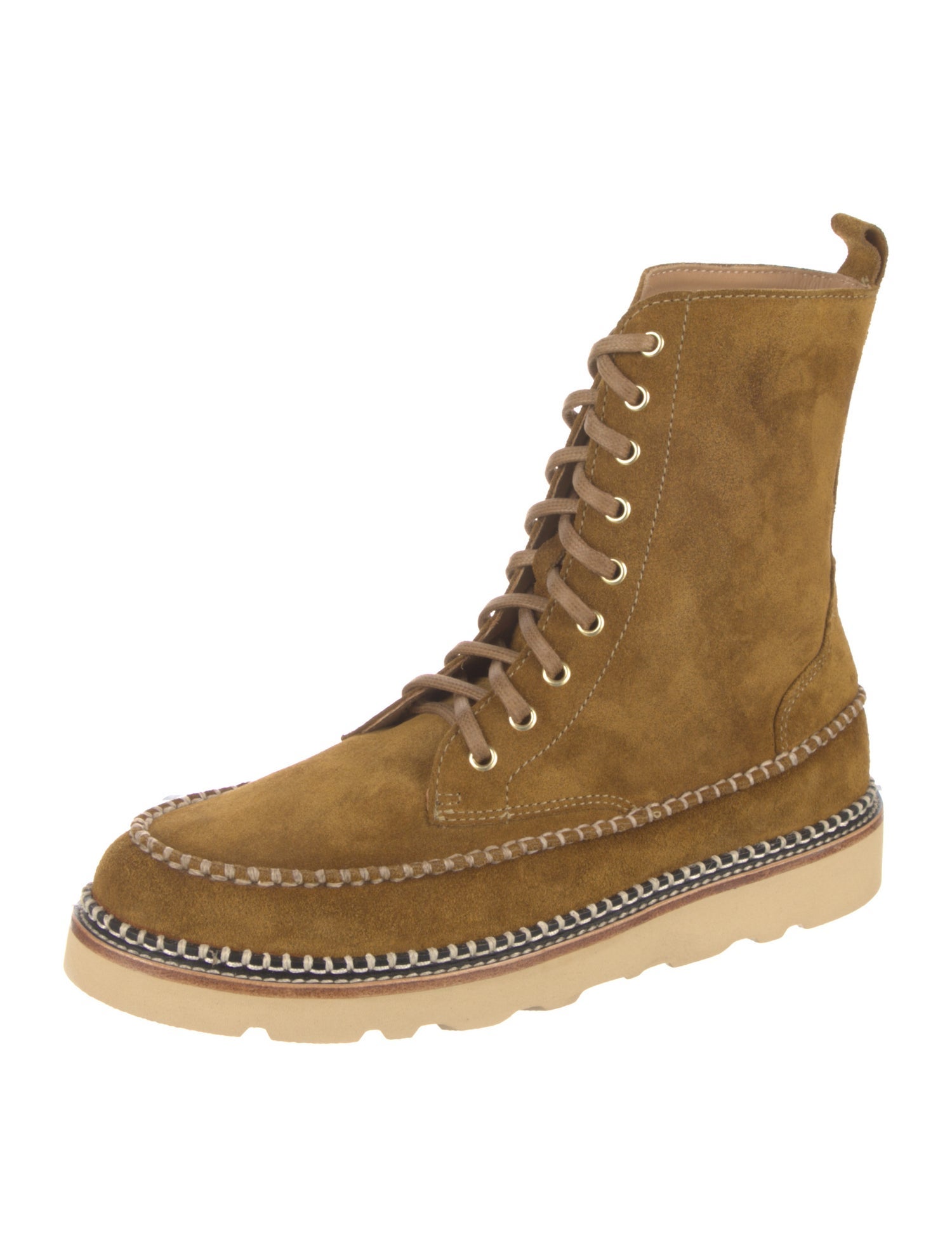 Freda Salvador Suede Combat Boots