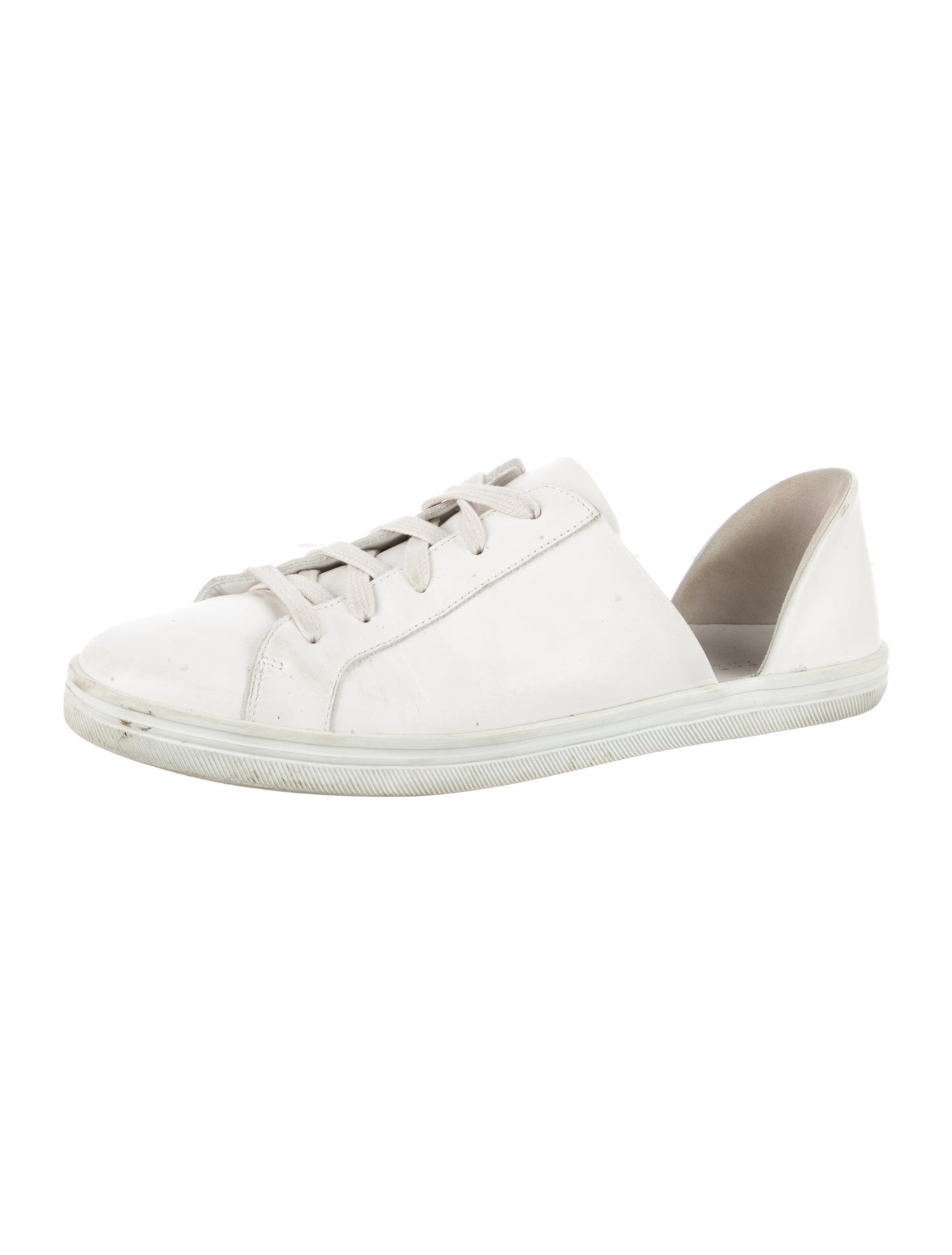 Freda Salvador Leather D'Orsay Flats