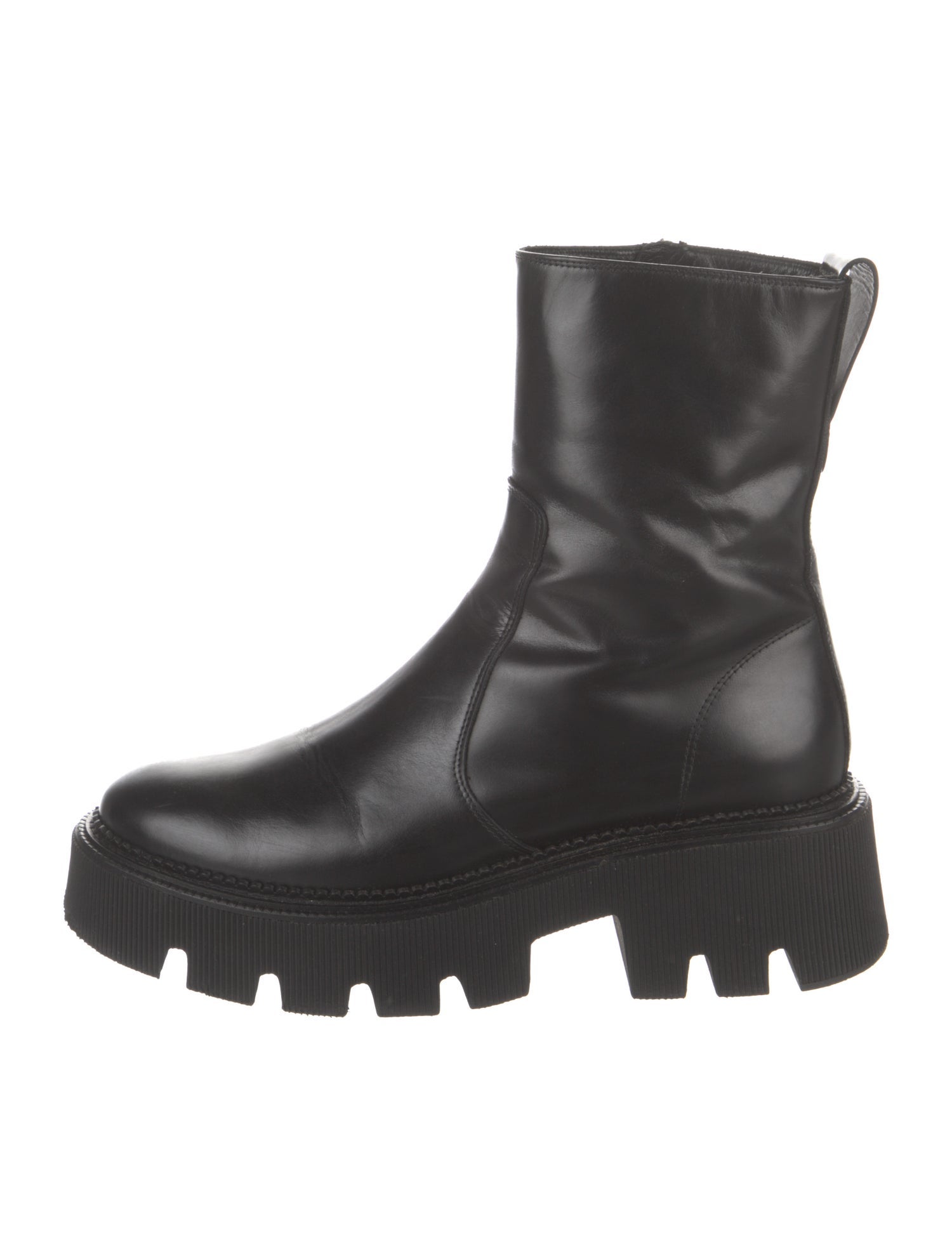 Freda Salvador Leather Combat Boots