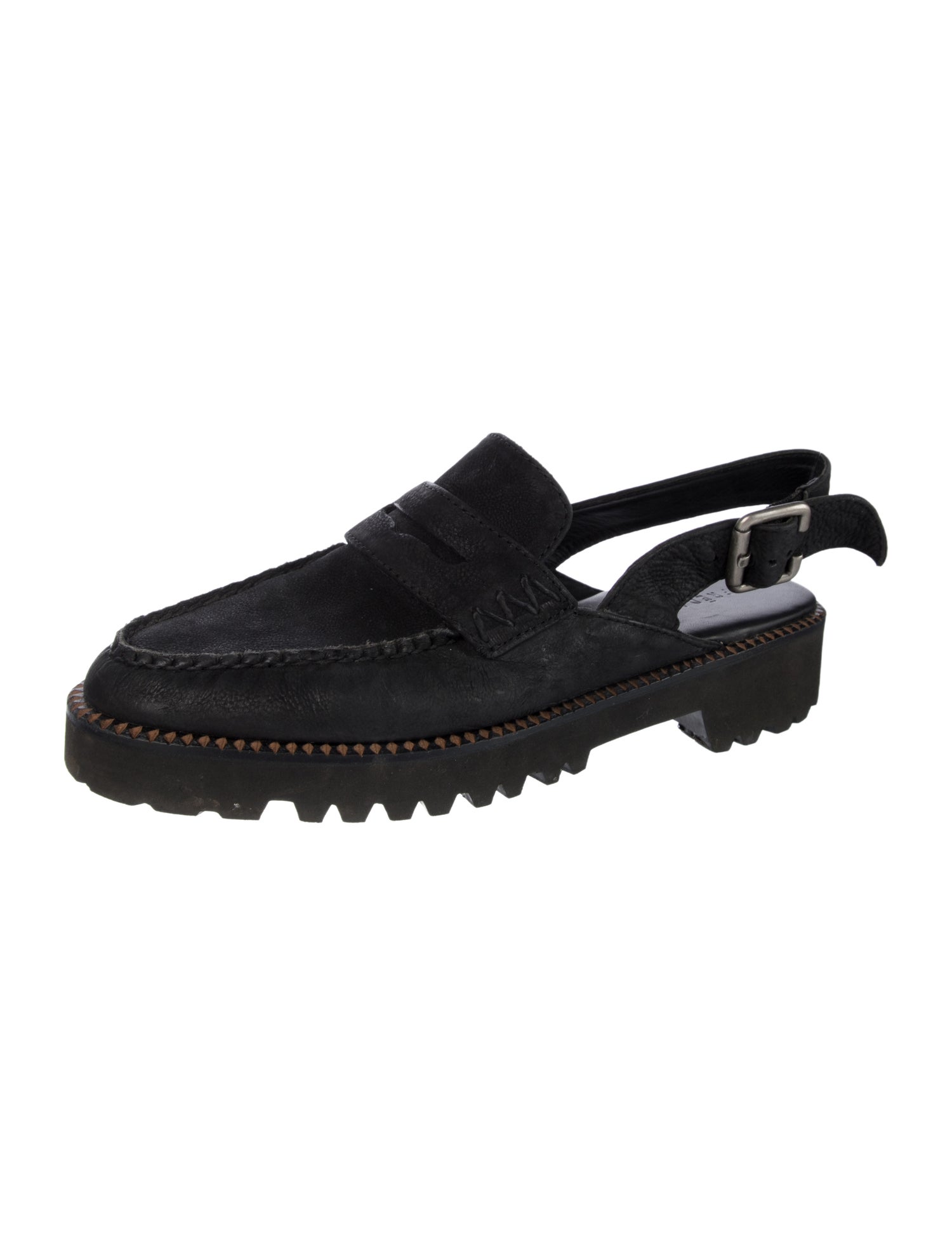 Freda Salvador Leather Slingback Flats