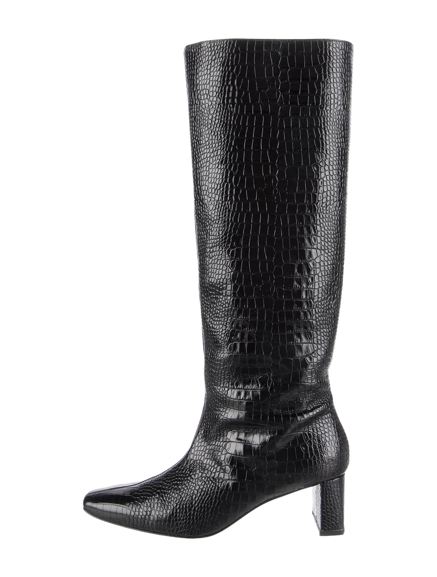 Freda Salvador Embossed Leather Boots