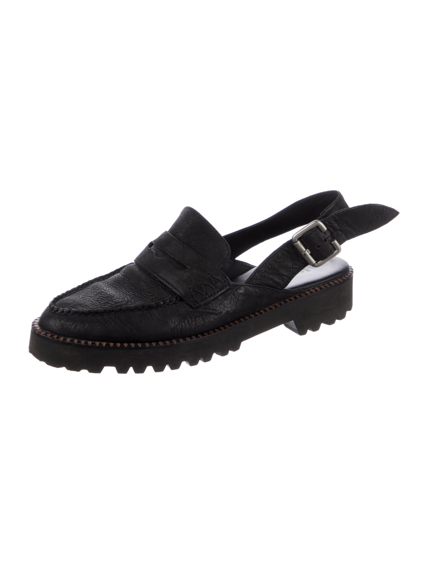 Freda Salvador Leather Slingback Flats