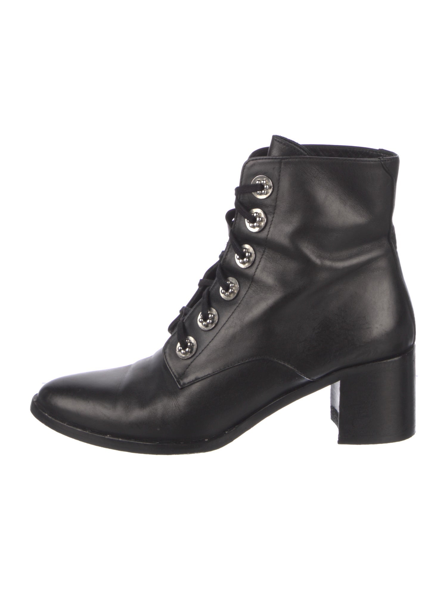 Freda Salvador Leather Combat Boots