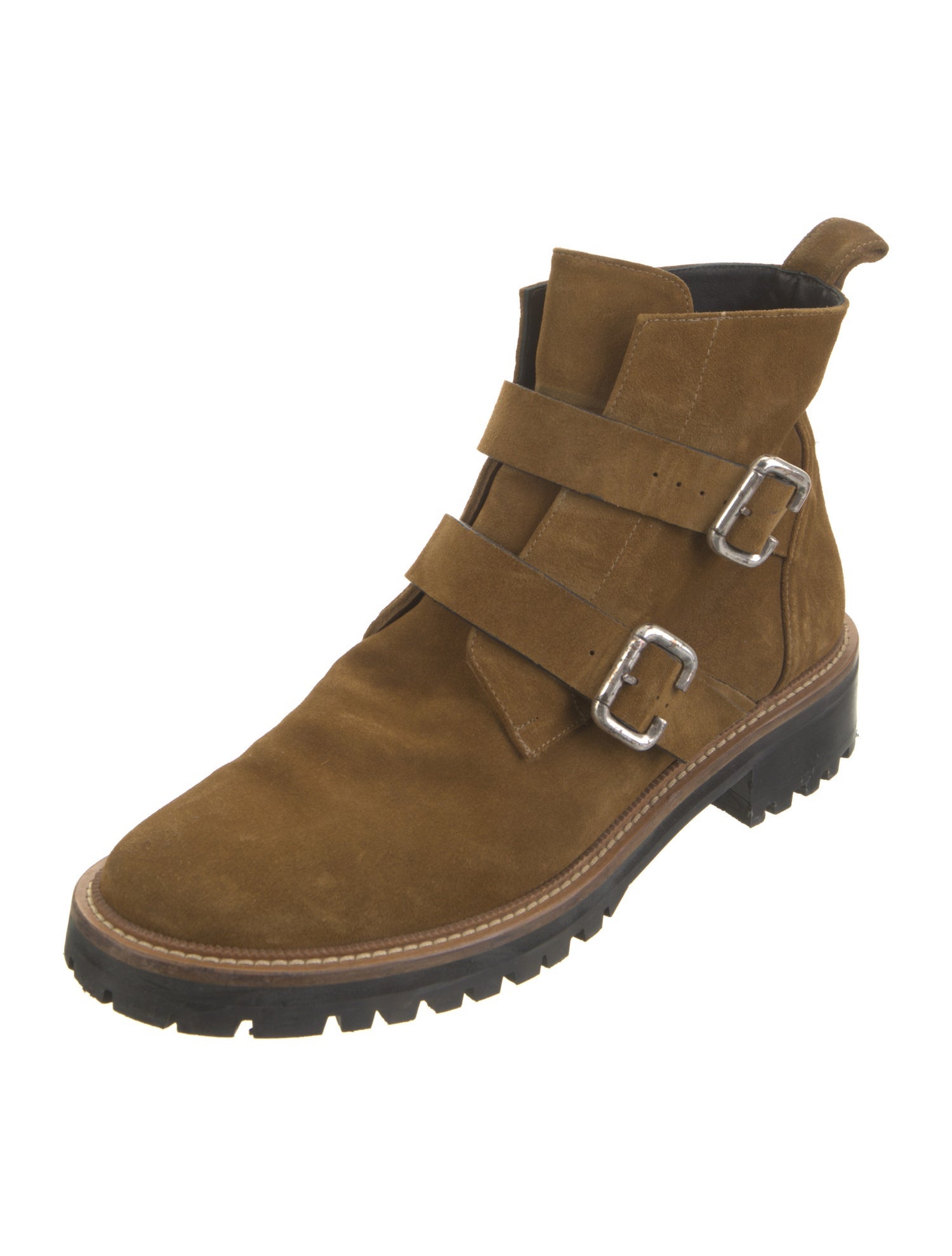 Freda Salvador Suede Moto Boots