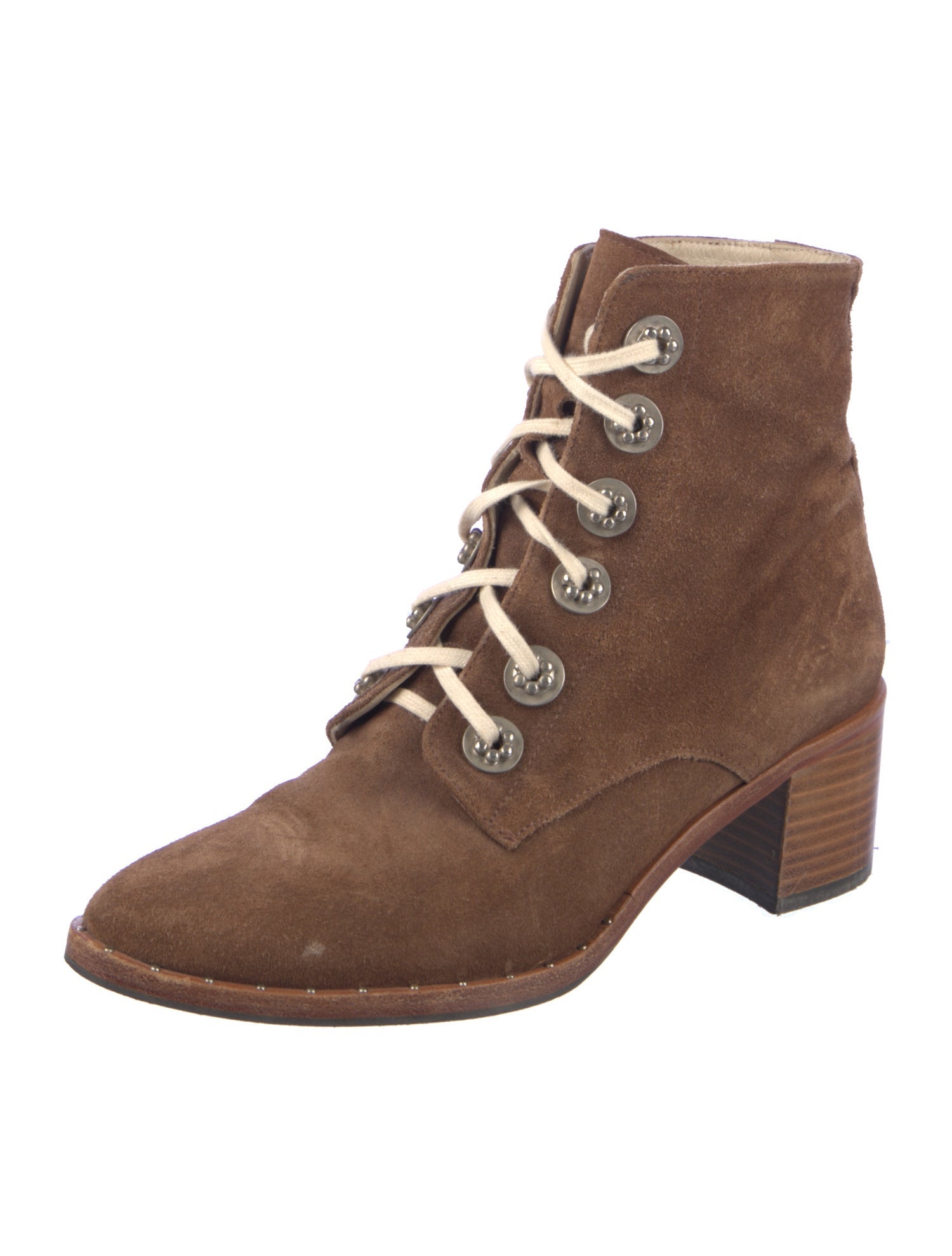 Freda Salvador Suede Lace-Up Boots
