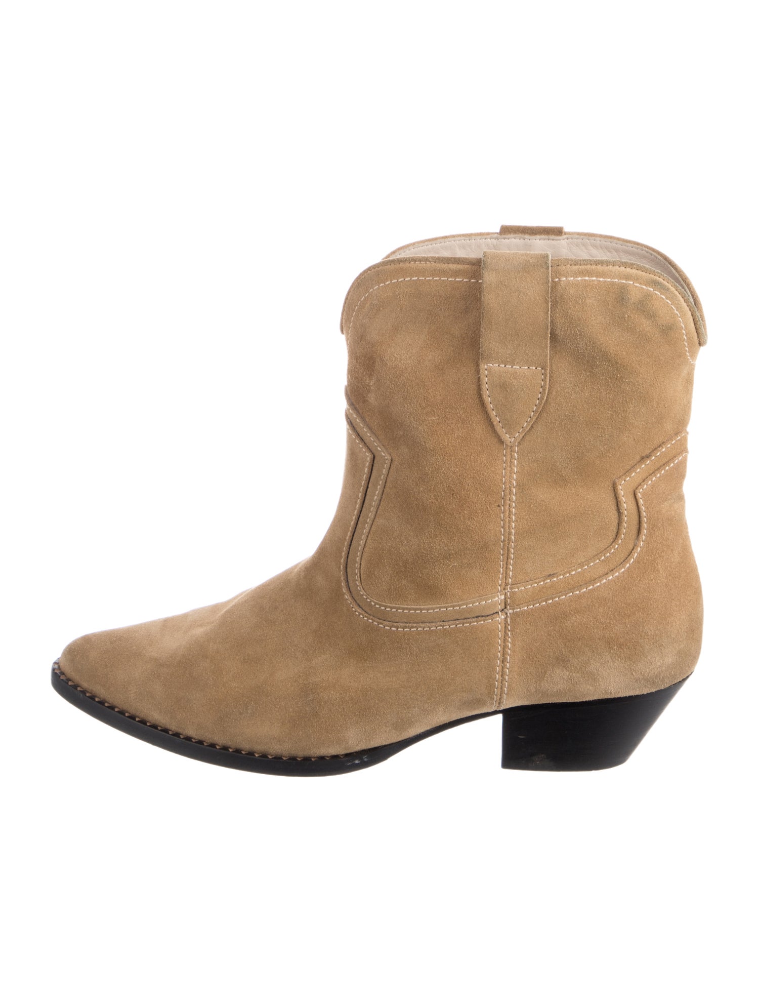 Freda Salvador Suede Western Boots