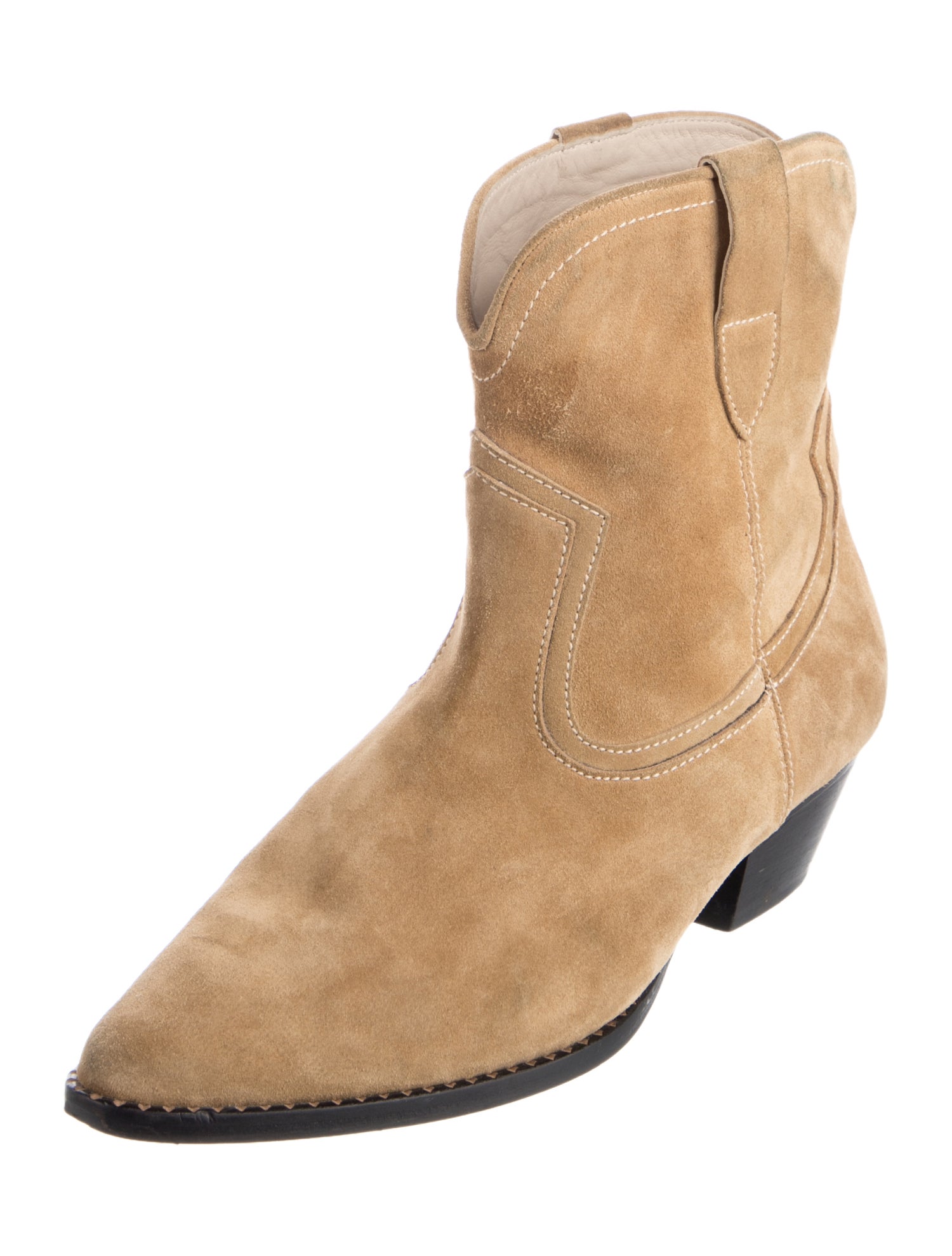 Freda Salvador Suede Western Boots