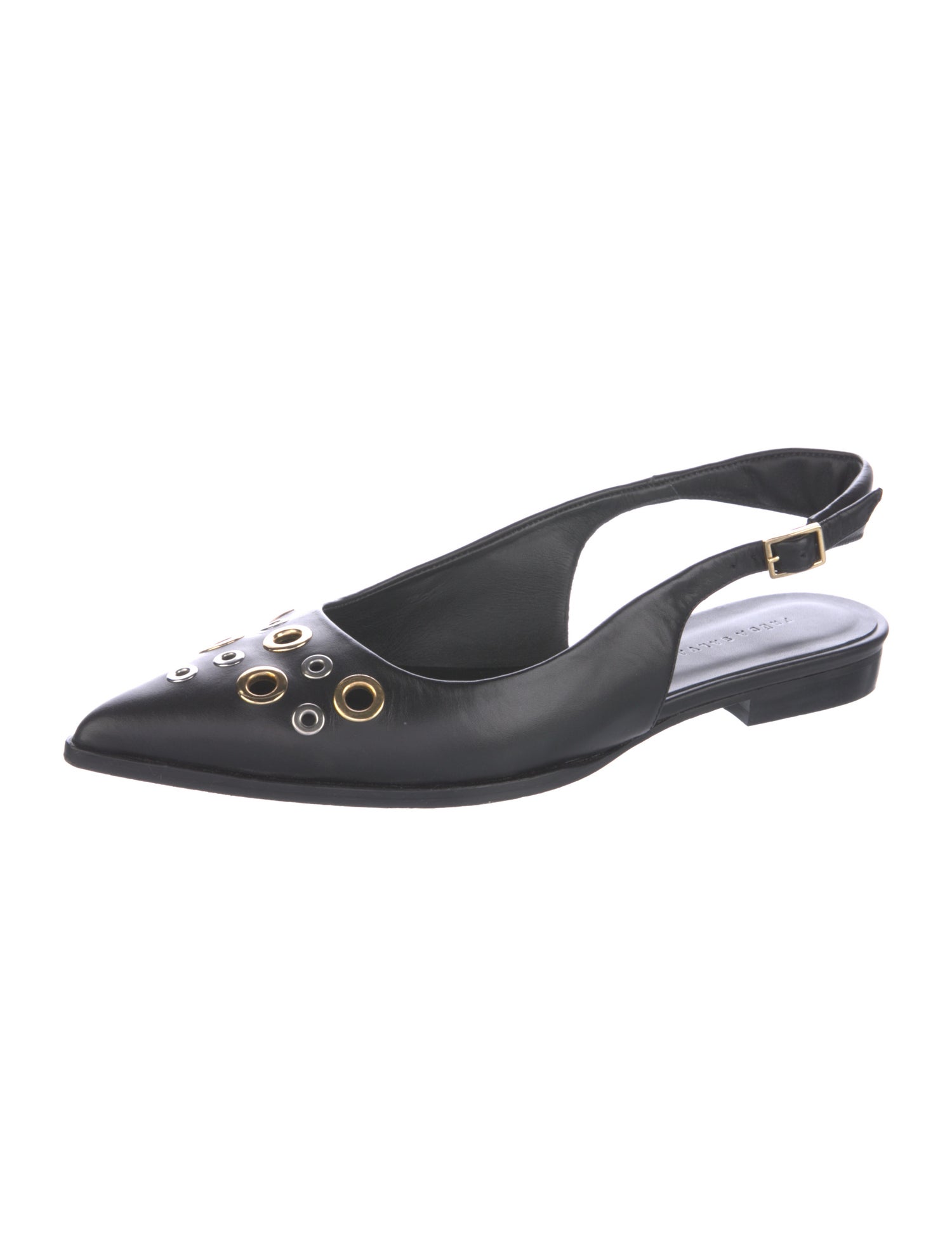 Freda Salvador Leather Slingback Flats