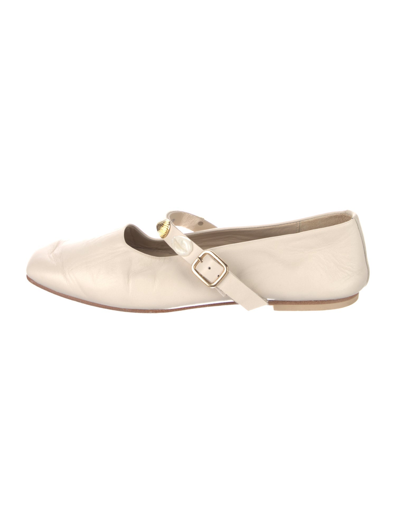 Freda Salvador Leather Mary Jane Flats