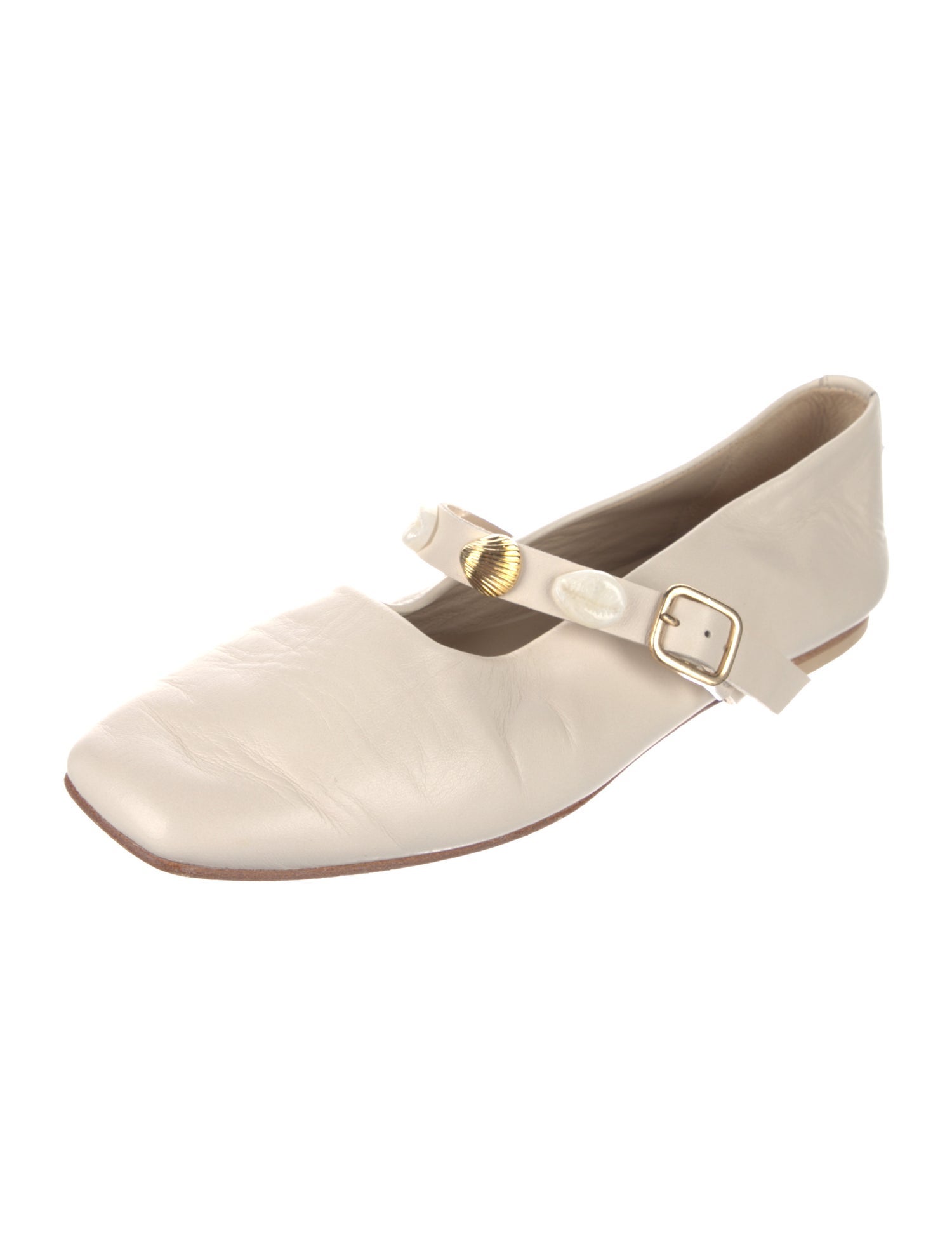 Freda Salvador Leather Mary Jane Flats
