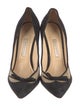 Bionda Castana Suede Mesh Accents Pumps