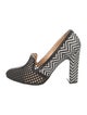 Bionda Castana Raffia Printed Pumps