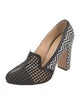 Bionda Castana Raffia Printed Pumps
