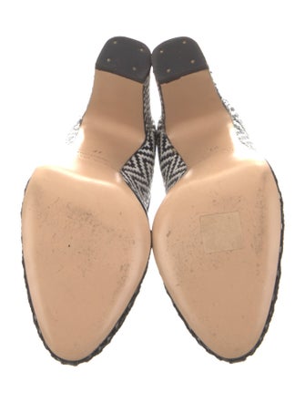 Bionda Castana Raffia Printed Pumps