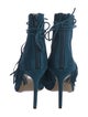 Bionda Castana Suede Fringe Trim Accent Boots