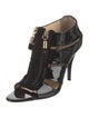Bionda Castana Patent Leather T-Strap Sandals