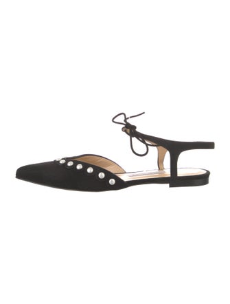 Bionda Castana Suede Slingback Flats