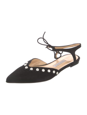Bionda Castana Suede Slingback Flats