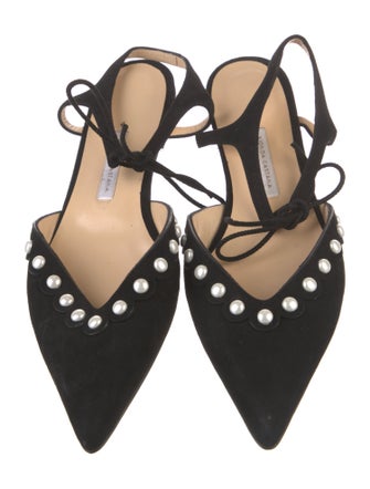 Bionda Castana Suede Slingback Flats