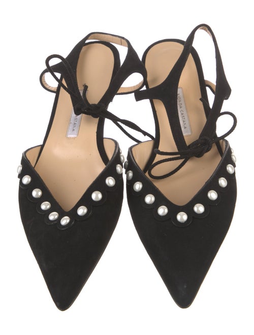 Bionda Castana Suede Slingback Flats