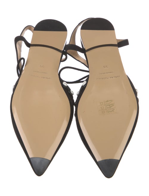 Bionda Castana Suede Slingback Flats