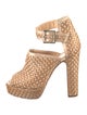 Bionda Castana Animal Print D'Orsay Pumps
