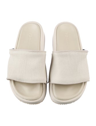 Y-3 Leather Slides