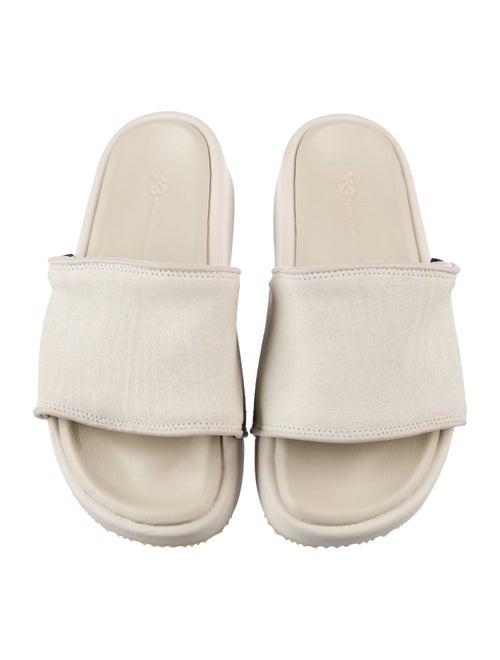 Y-3 Leather Slides
