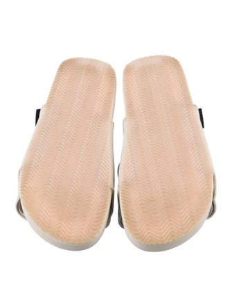 Y-3 Leather Slides