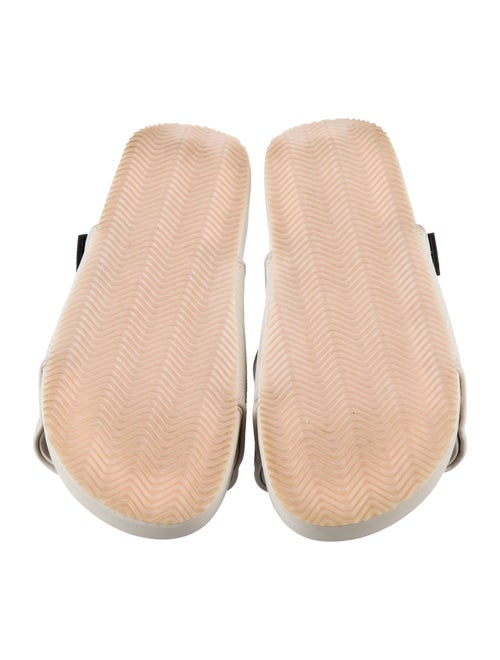 Y-3 Leather Slides