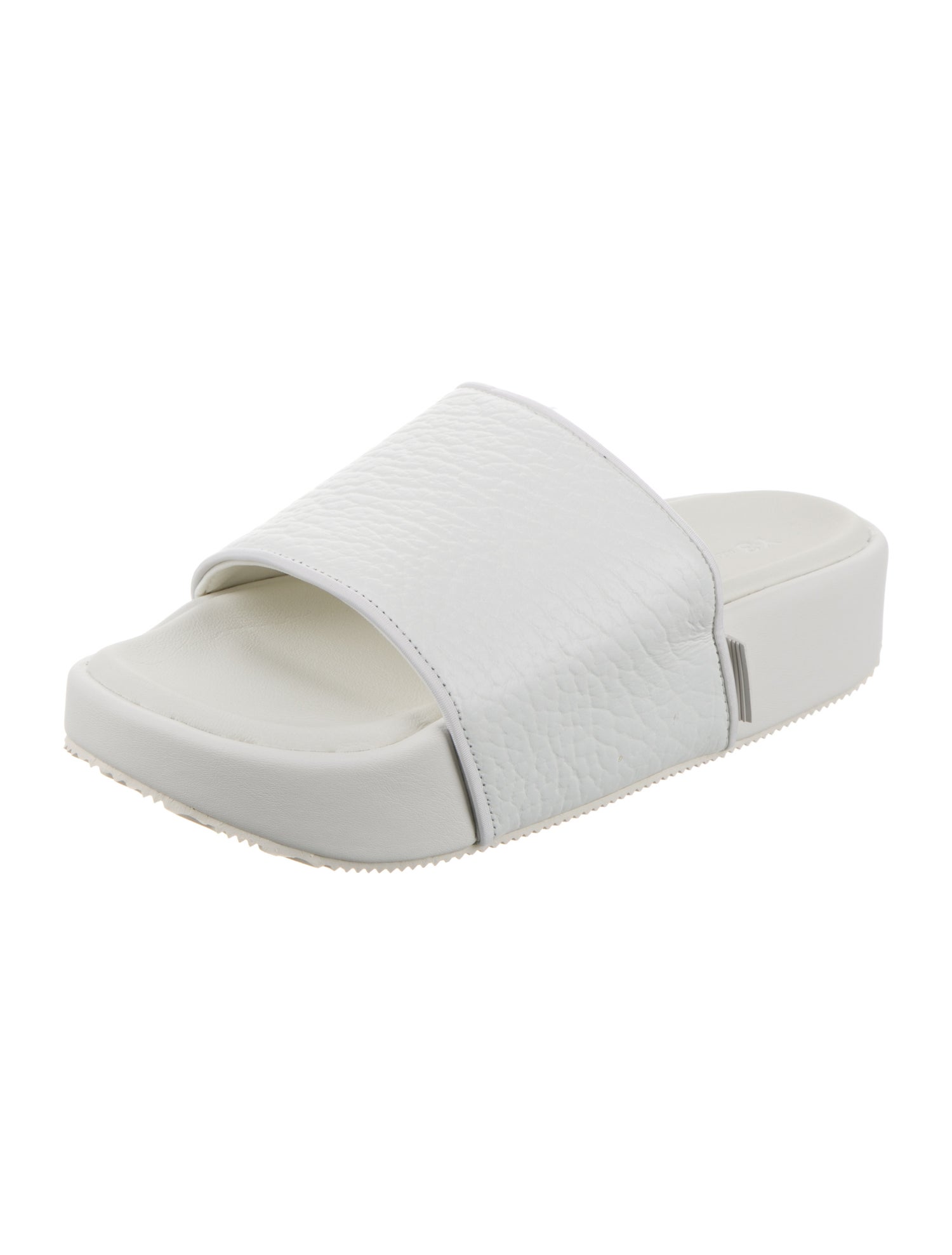 Y-3 Leather Slides