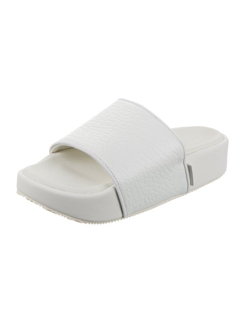 Y-3 Leather Slides