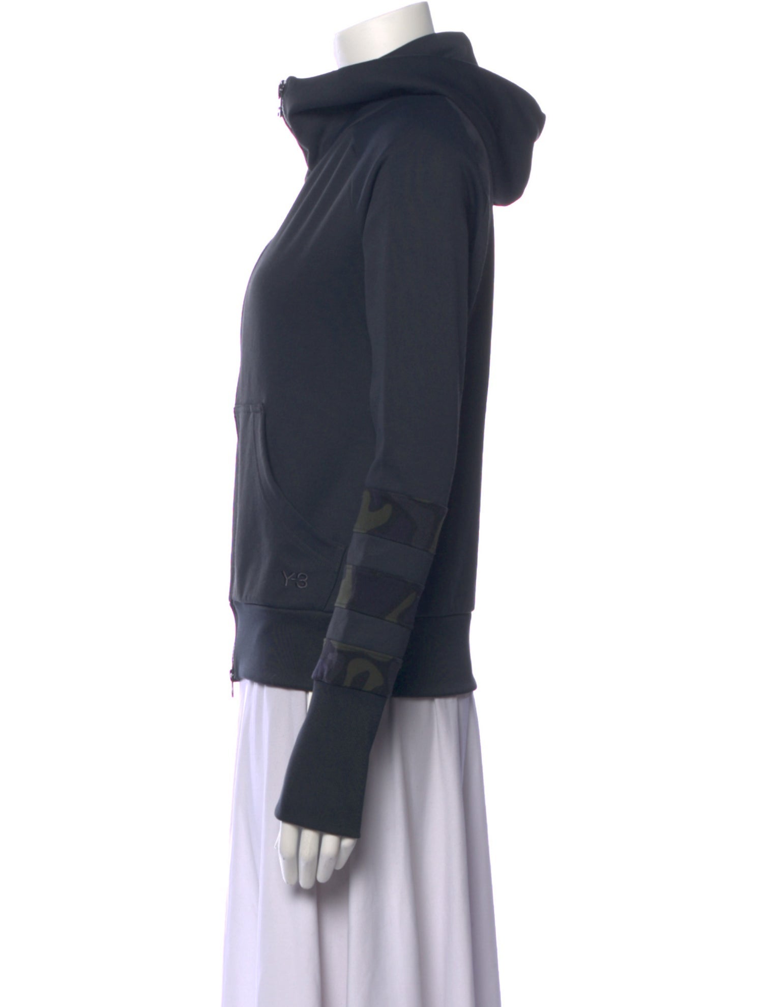 Y-3 Mock Neck Long Sleeve Sweatshirt