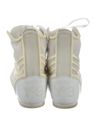 Y-3 Mesh Wedge Sneakers