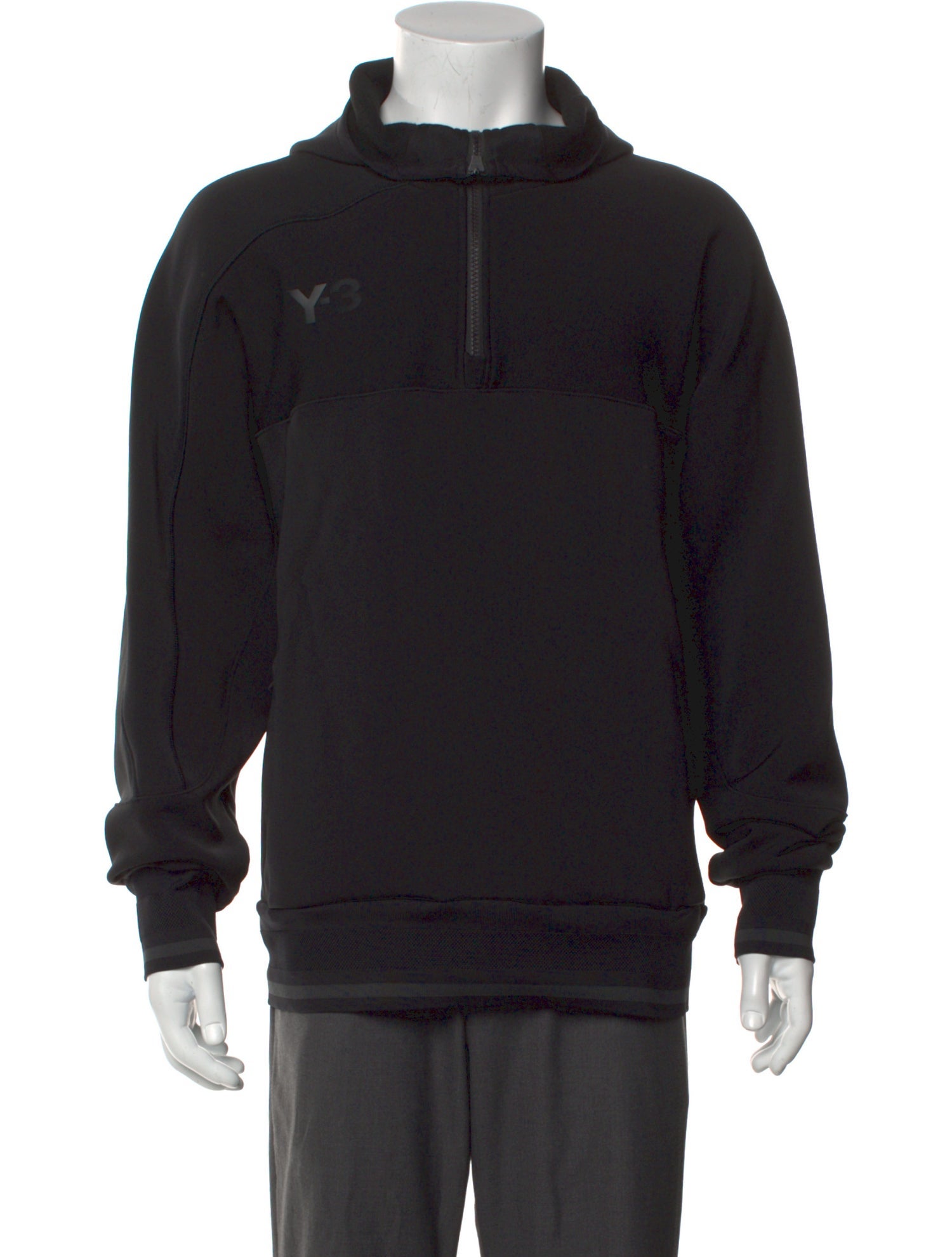 Y-3 Mock Neck Long Sleeve Sweatshirt