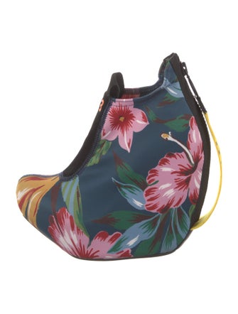 Y-3 Mesh Floral Print Boots