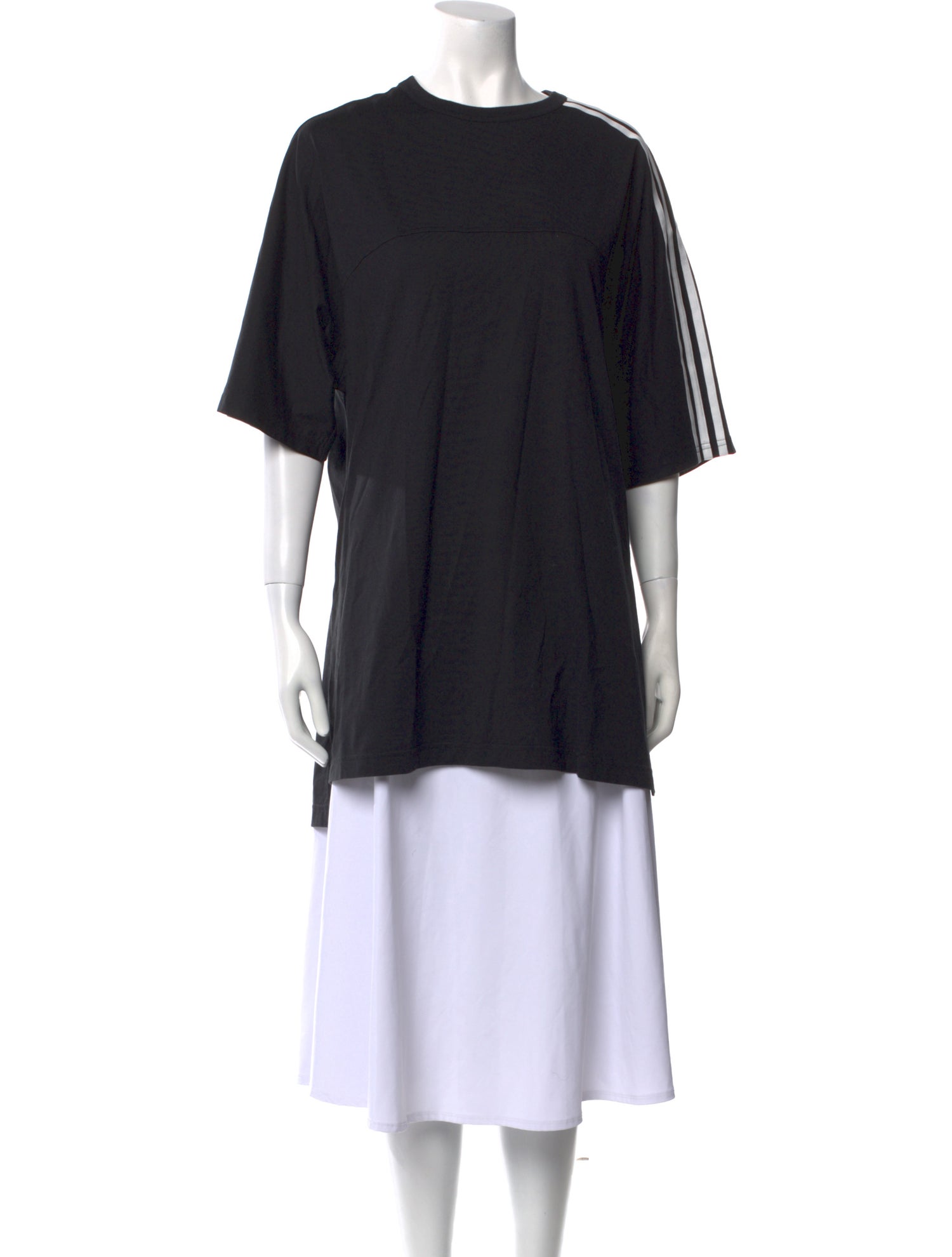 Y-3 Crew Neck Mini Dress