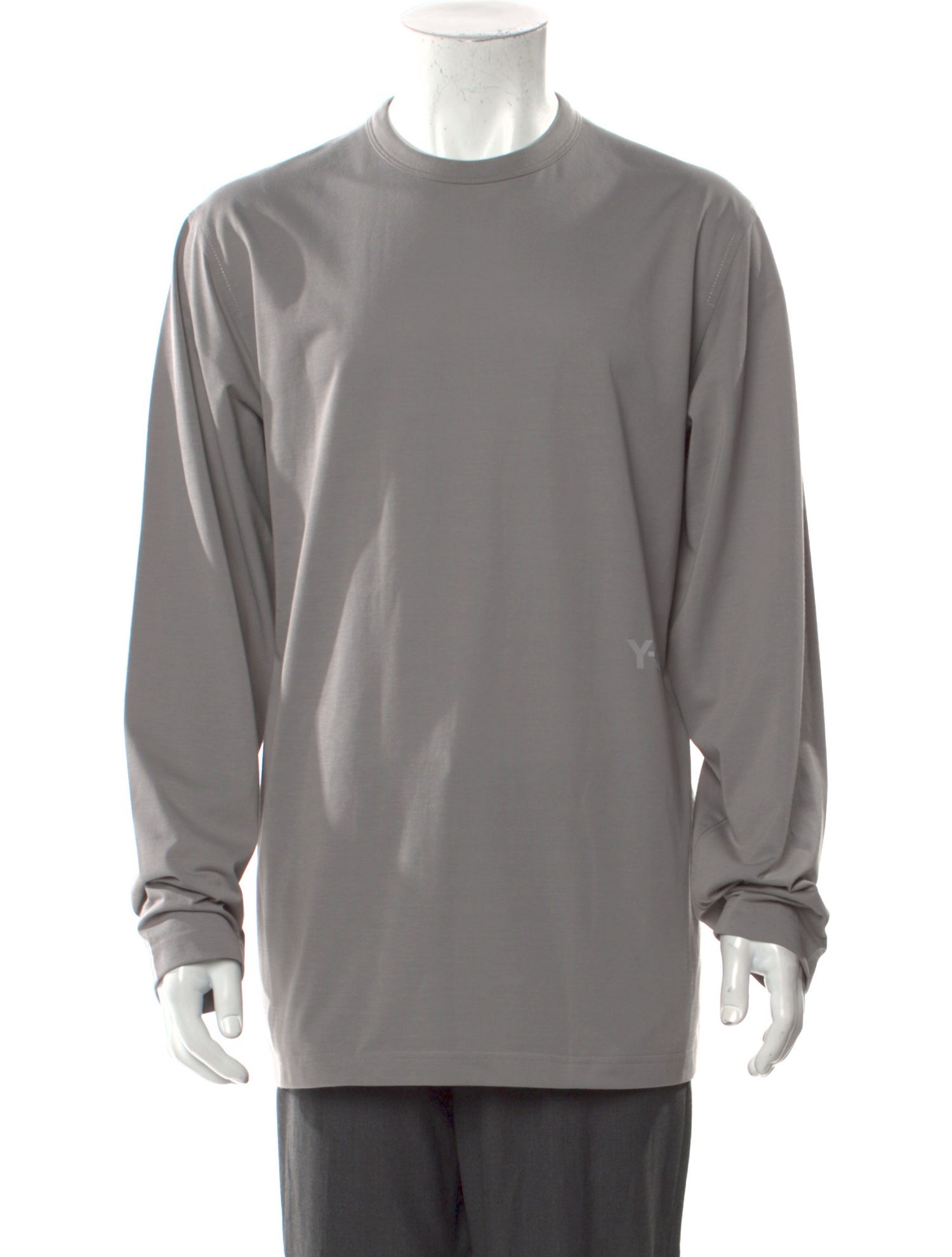Y-3 Crew Neck Long Sleeve T-Shirt w/ Tags