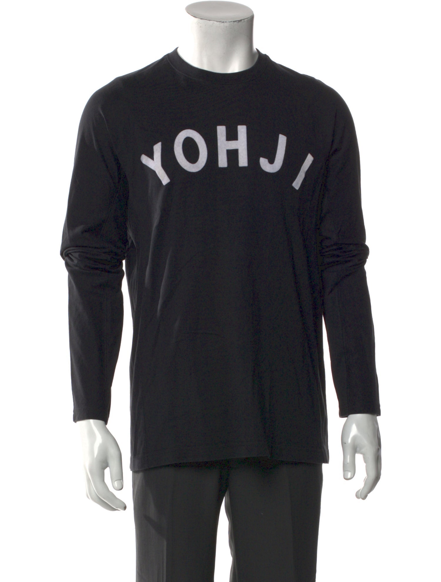 Y-3 Graphic Print Crew Neck T-Shirt