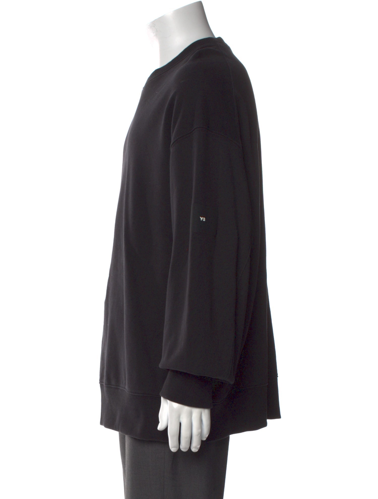 Y-3 Crew Neck Long Sleeve Pullover